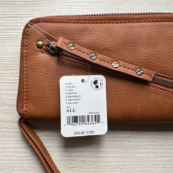 Free People Distressed Vegan Wallet - Picture 6 of 6